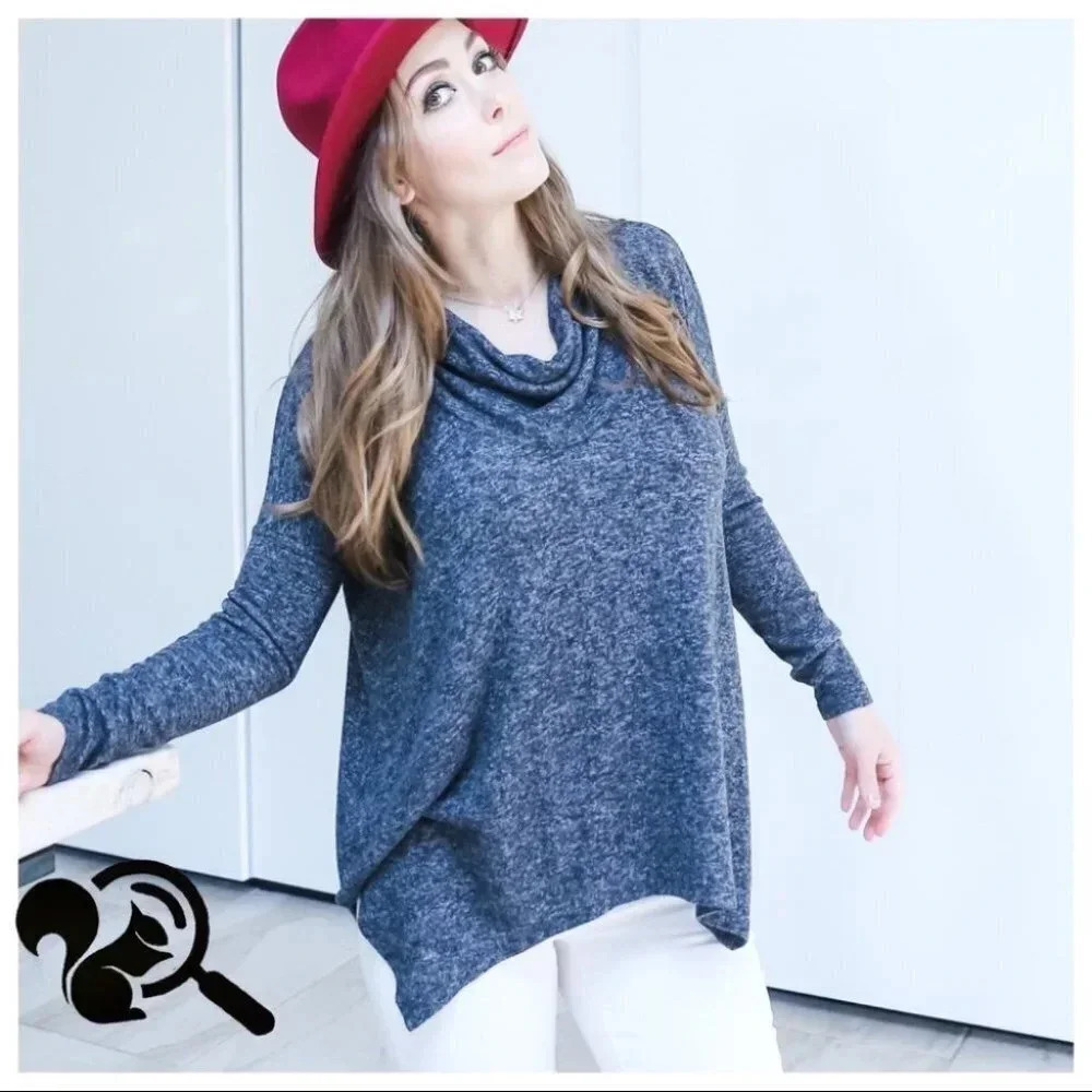 Express oversized cowl neck top - Picture 5 of 10